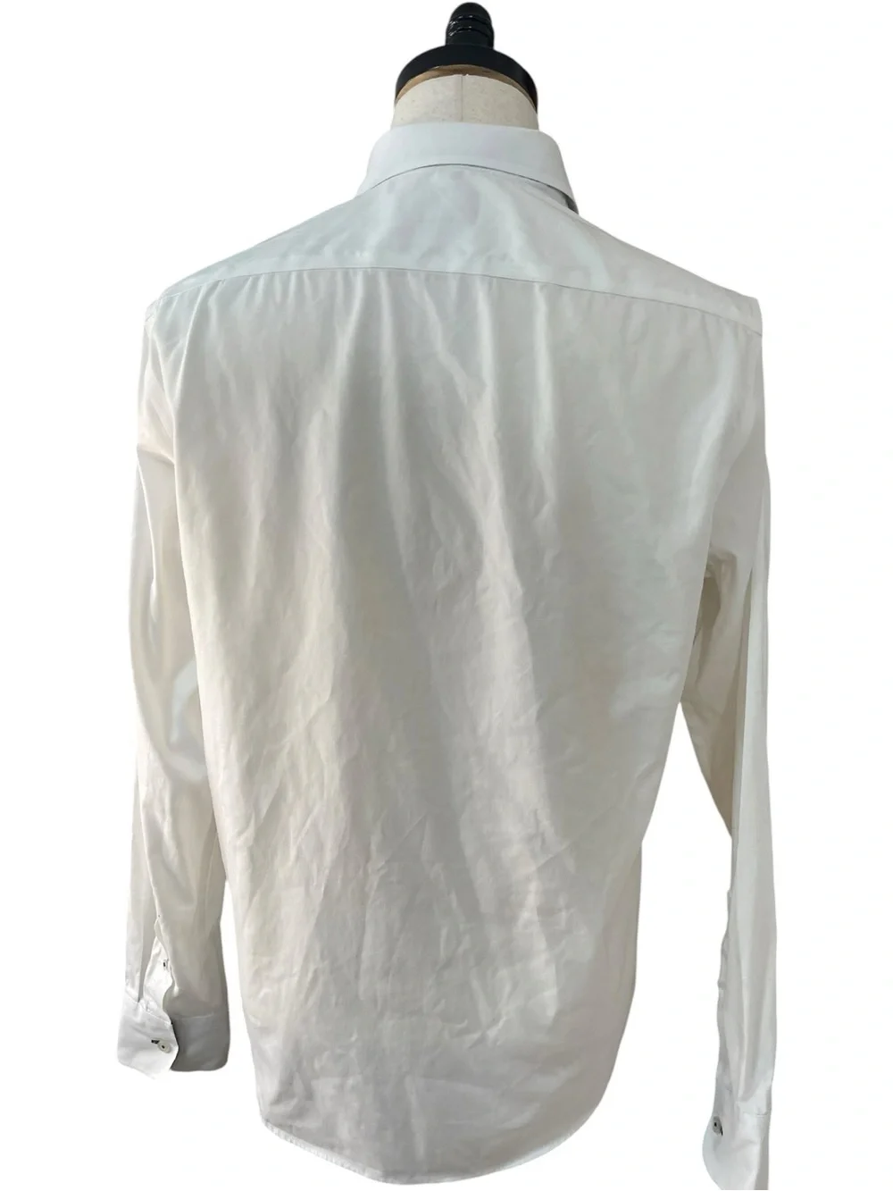 UNTUCKit Las Cases Wrinkle Free Slim Fit Button Down Shirt White Blue